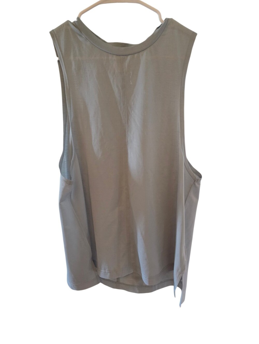 Varley Mariposa Tank Top Muscle Grey Mist Tissue Jersey Women's Size M